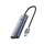 Baseus UltraJoy Series Lite 4-Port (USB - 3x USB 3.0,RJ45,USB-C, sz - 1310894 - zdjęcie 2